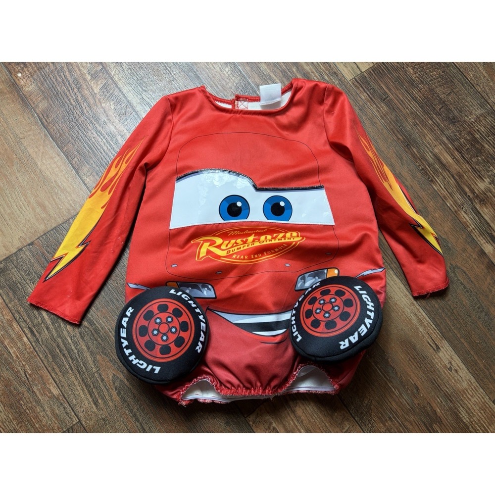 Spirit Halloween Infant Costume Disney Pixar Cars Lightning McQueen 18-24 Month